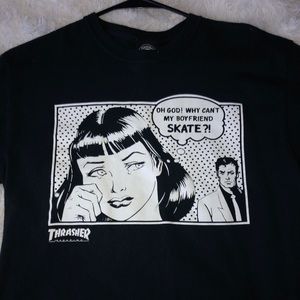 thrasher t shirt